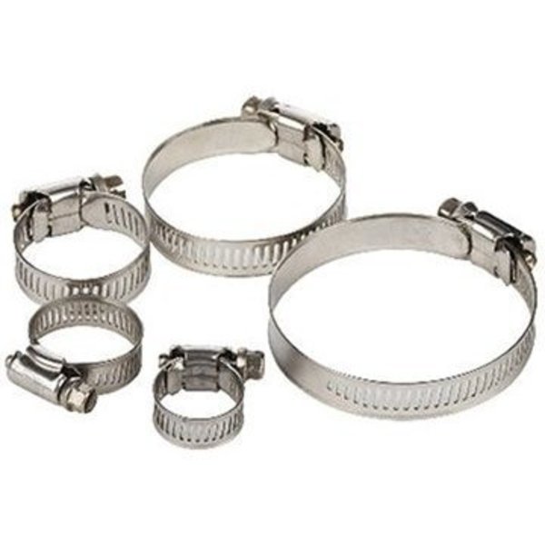 Th Marine Hose Clamps Fits 7/16" To 1", #HC-8-DP HC-8-DP